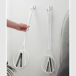 Dekbed Cleaner - Stofpad Veger - Textiel Reinigen - Lichtgewicht Handzaam - 555 cm Lengte - Wit — thumbnail 2