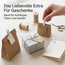 Dailygoods- Wasknijpers Hout 72 Stuks - Mini Wasknijpers - Decoratieve Klemmen - Knutselen - DIY Projecten - Creatieve Tafeldecoratie - Knijpers — thumbnail 4