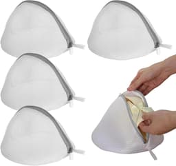 Set van 4 Wasnetten voor de Wasmachine - Herbruikbaar, Ideaal voor Bh's, Ondergoed en Kleding - Stevig en Duurzaam Wasaccessoire — thumbnail 1