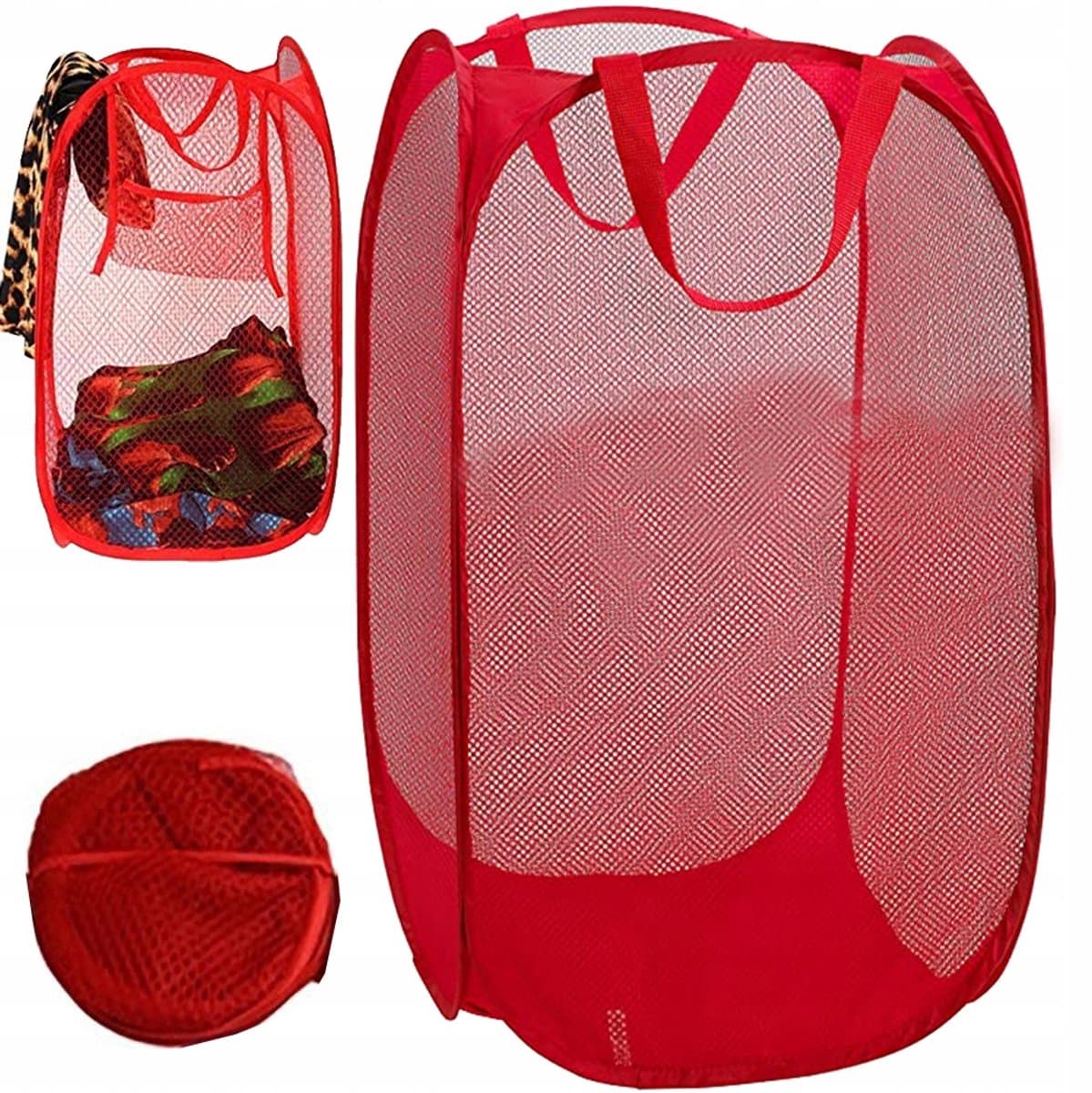 Hangzhou A Link Star Technology Co. Limited - Opvouwbare Wasmand - Rood - 65 L - Handvatten — afbeelding 1