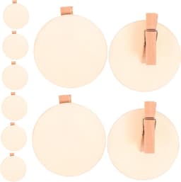 Houten Clips - Mini Klemmen - Foto's Ophangen - Creatieve Decoratie - 20 Stuks - Houtkleur — thumbnail 1