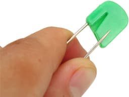 Veiligheidsspelden Baby - Klemmetjes Sluitspelden - Babykleding Vastzetten - Met Plastic Tip - Maat L - Vrolijke Kleuren — thumbnail 3
