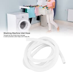 Allecto - Flexibele Drain- en Inlaat Hose - 3 Meter voor Wasmachine en Airconditioner - Hoogwaardige kwaliteit - Waterafvoer - Gemakkelijk te insta... — thumbnail 2