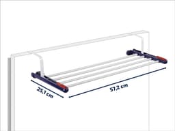 JGS ® Handige Droogrek voor Deur en Radiator Gebruik — thumbnail 3