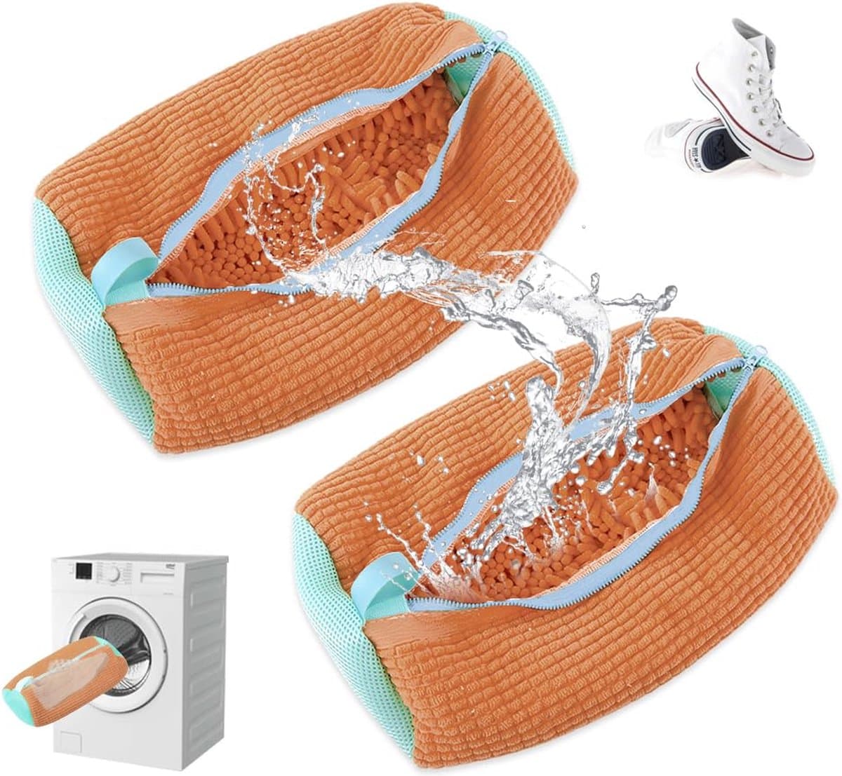 Goodivery ® Schoenreinigingszakken voor Bescherming en Grondige Reiniging in de Wasmachine — afbeelding 1