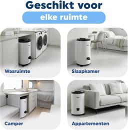 Amenzo® - Centrifuge - Wit - Droogzwierder - 2800 RPM - 6kg Capaciteit - Mini Wasmachine - Centrifuge voor Wasgoed — thumbnail 5