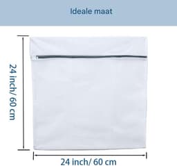 Gsedaox-Waszak Voor Fijne Was - laundry bag - Waszakken Van Gaas - Groot Formaat / Fijne Mesh / 3 Stuks - Voor Wasmachine En Reizen — thumbnail 2