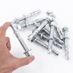 Heavy-duty pluggen - Industriële boutankers - Gebouwstructuur bevestigen - Duurzaam verzinkt - M12x100 mm — thumbnail 5