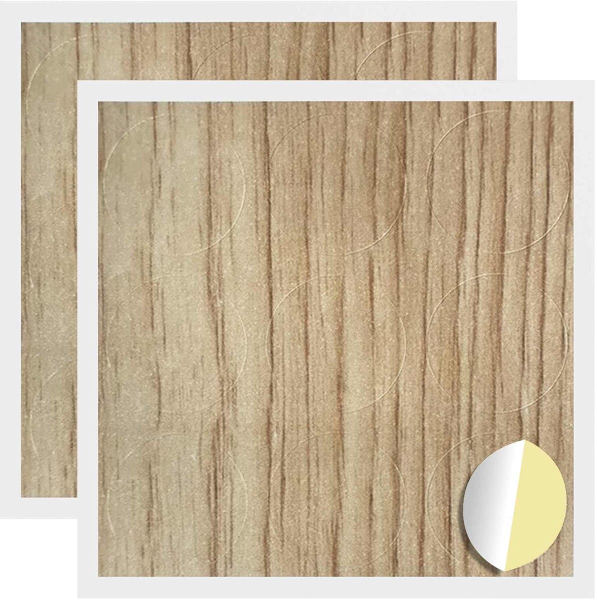 vidaXL - Zelfklevende - schroefcover - 2 - st - Artisan - Eiken - Ø - 20 - x - 0,5 - mm — afbeelding 1