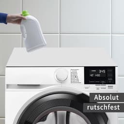 Wasmachine Onderleggers - Antislip Matten - Apparaat Stabiliseren - Op Maat Te Snijden - 60x60 cm - Wit — thumbnail 4