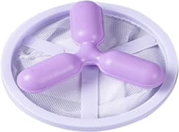 Pluisvangers Wasgoed - Haarfilter Wasmachine - Kleding Schoon Houden - Herbruikbaar Ontwerp - 17x9cm - Paars — thumbnail 1