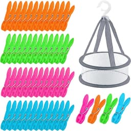 Set van 48 Wasknijpers met Handige Opbergmand — thumbnail 1
