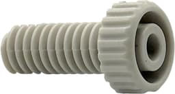 Fixem Stelpootje Wasdroger, Geschikt voor Bosch Siemens, 00611942, 611942 - Stel voetje, plastic schroef poot - Droger — thumbnail 2