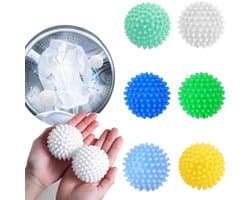 Allecto Plus - Herbruikbare Drogerballen voor Donsjacks en Huiskleding - Set van 6 stuks