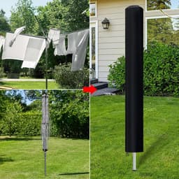 Duurzame beschermhoes voor droogmolen - waterdicht en uv-bestendig - 1 stuk - Oxford-weefsel — thumbnail 4