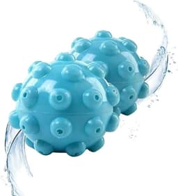 Allecto Plus - Herbruikbare Wasdroger Ballen voor Anti-Wikkels Reiniging - Blauw - Set van 6 stuks — thumbnail 1