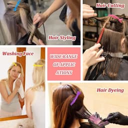 Set van 5 Professionele Kappersklemmen voor Haarstyling — thumbnail 3