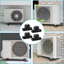 4-delige Rubberen Airco Trillingsdemper Schokdemper Anti-Vibratie Voeten Buffer M8 — thumbnail 3