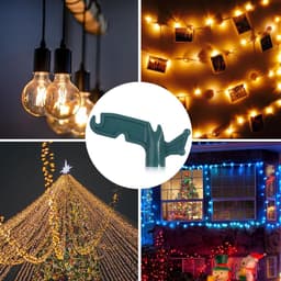 Paalhaak voor Kleding - Multifunctioneel - Ophangen Kerstverlichting - 1,9cm - Snaren Touw-oplossing — thumbnail 4