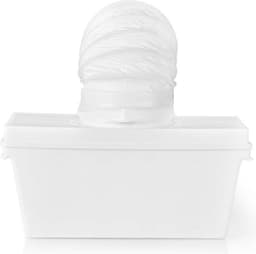 Nedis Condensopvangbak - Geschikt voor: Wasdrogers - 5 l - 1.50 m - 105 mm - Wit — thumbnail 1