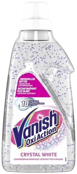 Vanish Oxi Action Crystal White Gel - Voor witte was - 750 ml — thumbnail 5
