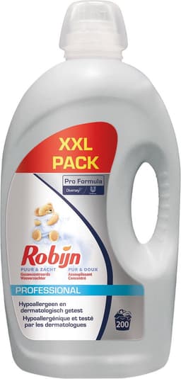Robijn Professional Wasverzachter Puur & Zacht - 200 Wasbeurten Pro Formula - 5 liter — thumbnail 3