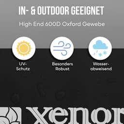 Wasknijperzak - Klemhouder - Wassen ophangen - Robuust Oxford stof - Ruimte 250 klemmen - Zwart — thumbnail 3