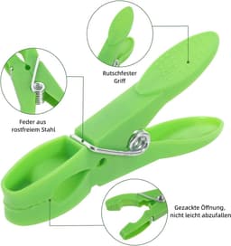 60 Stuks Kleurrijke Wasknijpers - Antislip, Sterk en Duurzaam voor Kleding en Dekoratie — thumbnail 3