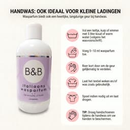 SnelShoppen - B&B Italiaans Wasparfum Lavendel 250ml – Langdurige Ontspannende Lavendelgeur voor Was, Geurversterker, Zachte Textielgeur, Tot 25 Wasbe — thumbnail 3