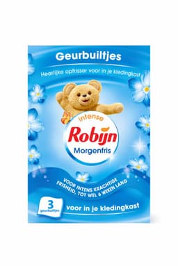 Robijn Geurbuiltjes Intense 3 stuks per verpakking - Voordeelverpakking - 24 stuks - Geur in kleding - Frisheid in kleding — thumbnail 4