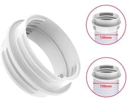 Koppelstuk Mobiele Airco Afvoerslang - binnen 130 mm / buiten 150 mm - verbindingsstuk - Airconditioning Slangkoppelin - Interface afvoerslang - afvoerslangadapter - voor mobiele airconditioning, afvoerslang