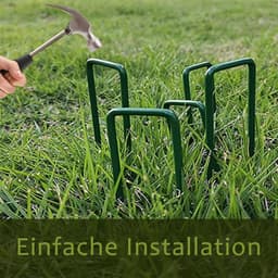 Omgoods - Set van 50 U-vormige Grondankers voor Tuin en Tent — thumbnail 2
