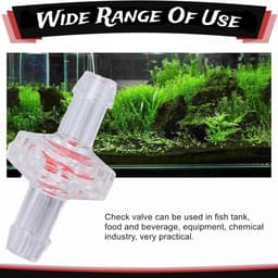 SnelShoppen - 10 Stuks Terugslagklep 1-Weg PP met Waterslot Membrane - Plastic Slang voor Luchtinlaat Voeding (5mm Transparant) — thumbnail 4