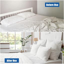 Dailygoods- Dekbedclips voor Dikke Dekbed - 6 Stuks - Sterke Grip - Gewatteerde Bevestigingsmiddelen - Zachte EVA-buitenkant - Compact en Eenvoudig Op te Bergen - Bedlakenclips — thumbnail 2