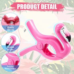Handdoekklemmen voor strandstoelen, grote strandhanddoekklemmen — thumbnail 4