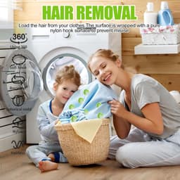 Solidchoice - 12 Herbruikbare Haarvangers voor de Wasmachine — thumbnail 3