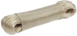 Dailygoods- Waslijn 50 Meter - UV-bestendig - Stabiele Staaldraad - Onderhoudsvriendelijk - Reiswaslijn - Transparant PVC - Wasdraad — thumbnail 3