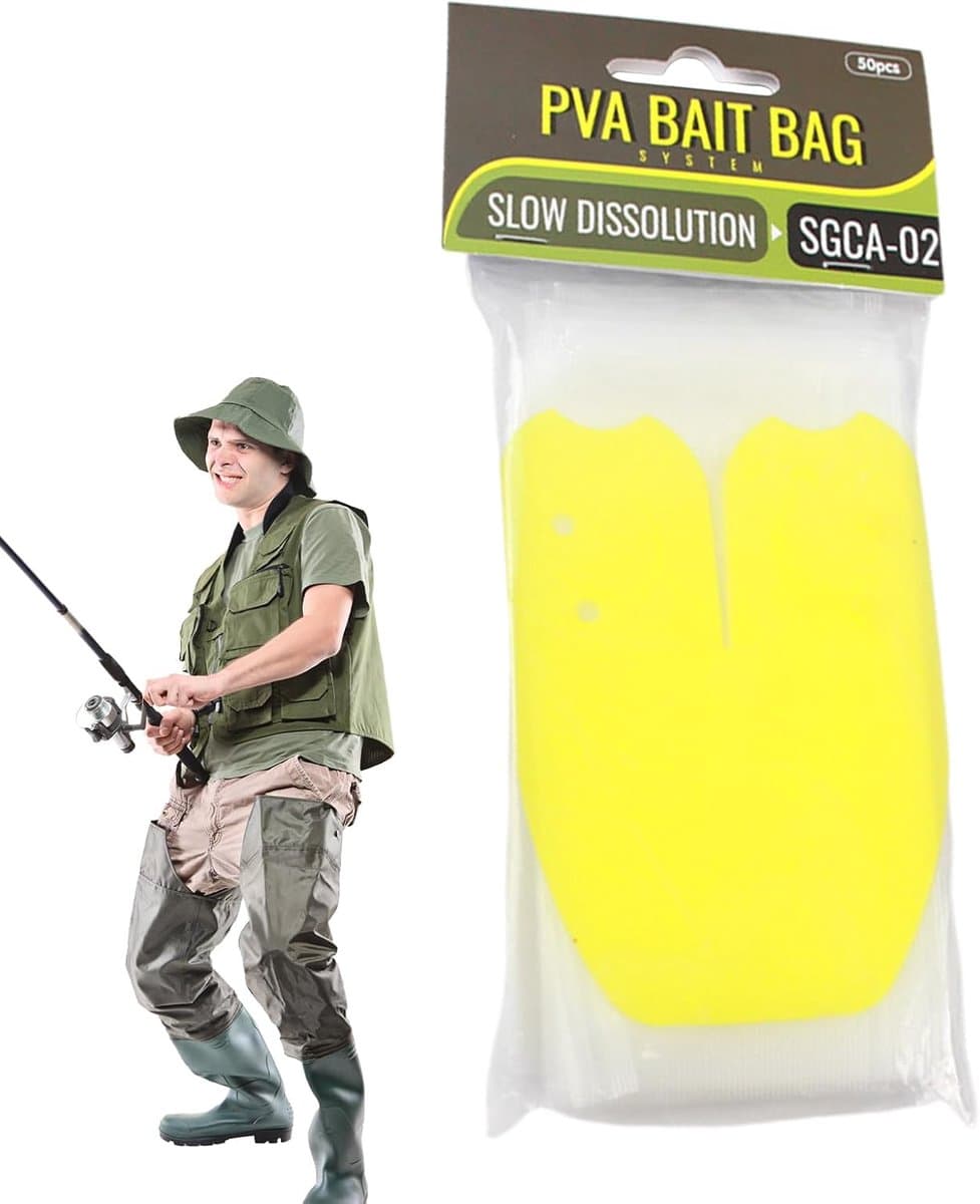 Aaszak Organizer - Vis Aas Opslag - Vissen Ondersteuning - Biologisch Afbreekbaar - 12x6 cm Zakken - Niet gespecificeerd — afbeelding 1
