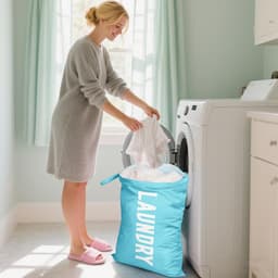 SnelShoppen - 2Pcs Grote & Kleine Reiswaszak - Waterdichte Waszak met Handvatten voor Camping, Reizen, Sport en Thuisgebruik — thumbnail 1