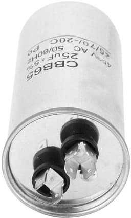 Dailygoods- Motorcondensator 25UF 450V - CBB65 Condensator - Aluminium Behuizing - Niet-polaire Elektrolytische Condensator - Ideaal voor Airconditioning - Veilig te Gebruiken - Aandrijfcondensator — thumbnail 2