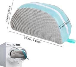Set van 2 Waszakken voor Schoenen, Herbruikbare Schoenhoezen voor het Wassen in de Wasmachine, Ideaal voor Sneakers en Sportschoenen — thumbnail 4