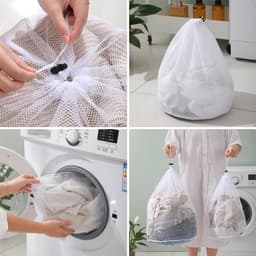 4 Stuks Wasnetten voor Kleding - Diverse Maten Waszakken voor de Wasmachine en Opberging — thumbnail 4