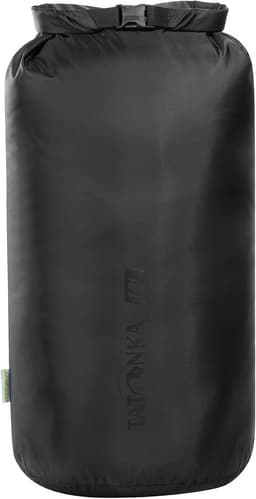 Rugzak Dry Sack, 18 liter, waterdichte pakzak met rolsluiting en steeksluiting, van gerecycled polyester, inhoud 18 liter, zwart — thumbnail 1