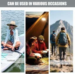 Tassen voor watersport, strandrugzak voor heren, ideaal voor boottochten en outdoor-activiteiten, Zwart, 40L, watertassen — thumbnail 1