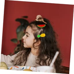 1set Schattige Fruit Groente Haarclips Voor Vrouwen Haaraccessoires Voor Diverse Gelegenheden Voor Dagelijks Gebruik Feestjes Reizen Lichtgewicht Gemakkelijk Te Gebruiken — thumbnail 3