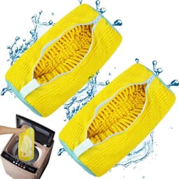 Duurzame Sneaker Waszakken voor de Wasmachine - Set van 2, Ideaal voor Schoenreiniging en Bescherming — thumbnail 1