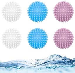Set van 6 Herbruikbare Droogballen voor Wasmachine — thumbnail 1