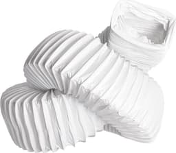 Afvoerslang Airco 110 x 55 mm - Flexibele PVC slang 3 meter - Airco afzuigkap droger — thumbnail 5