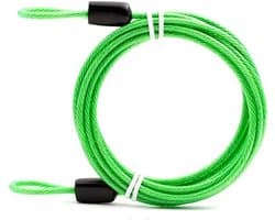 Outdoor Kleding Lijn - Draad Touw - Kleding Drogen - Heavy Duty Staal - 2 Meter - Groen