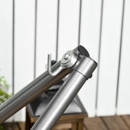 Opvouwbare 2-in-1 standaard voor hangmat en kledingrek, draagvermogen tot 120 kg (290 x 92 x 88 cm), voor tuin en terras — thumbnail 5